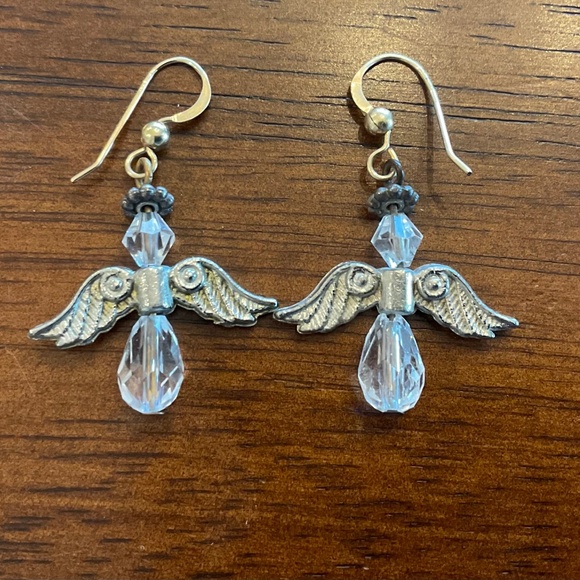 Angel Drop Earrings - Picture 1 of 1